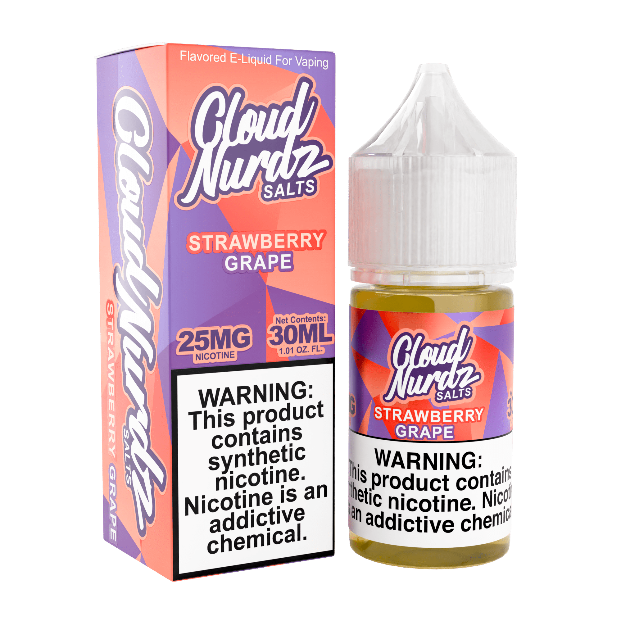 CLOUD NURDZ 30ML STR GRAPE 25MG