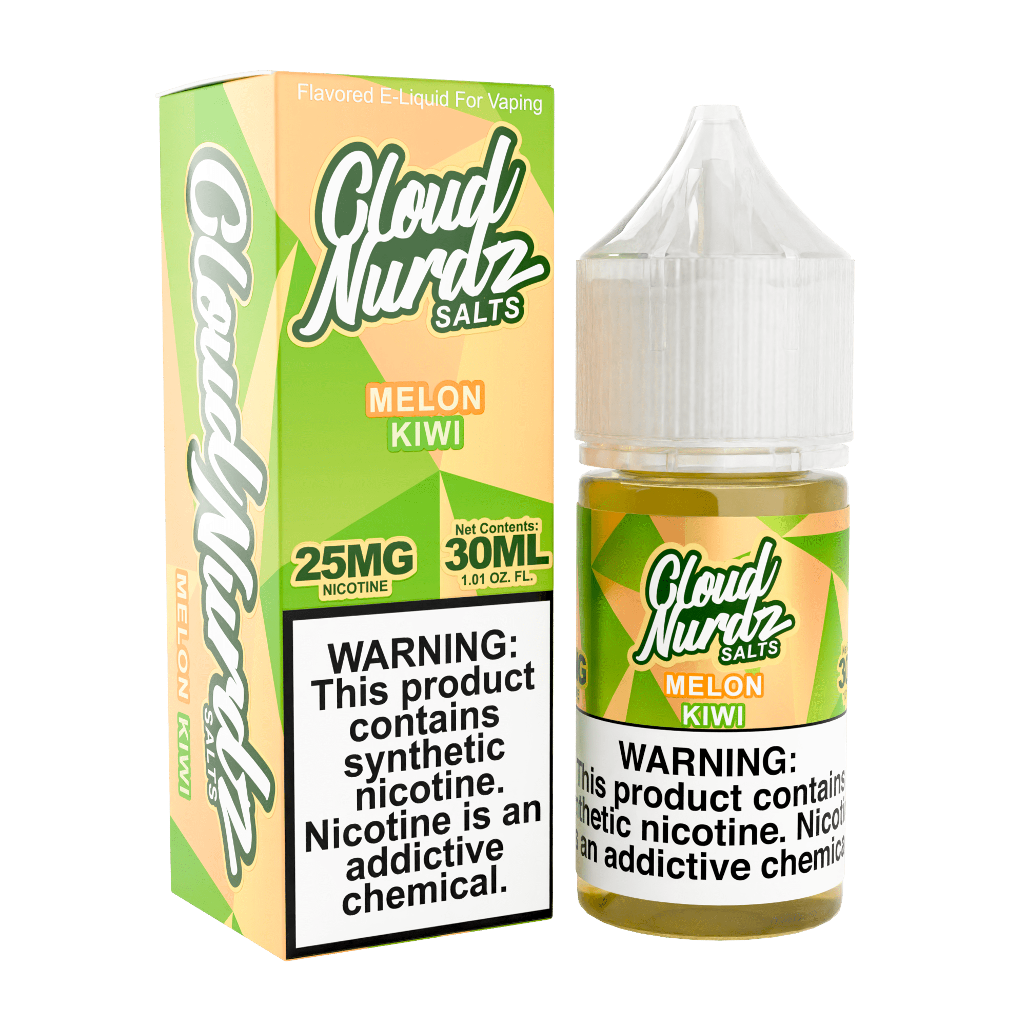 CLOUD NURDZ 30ML MELON KIWI 25MG