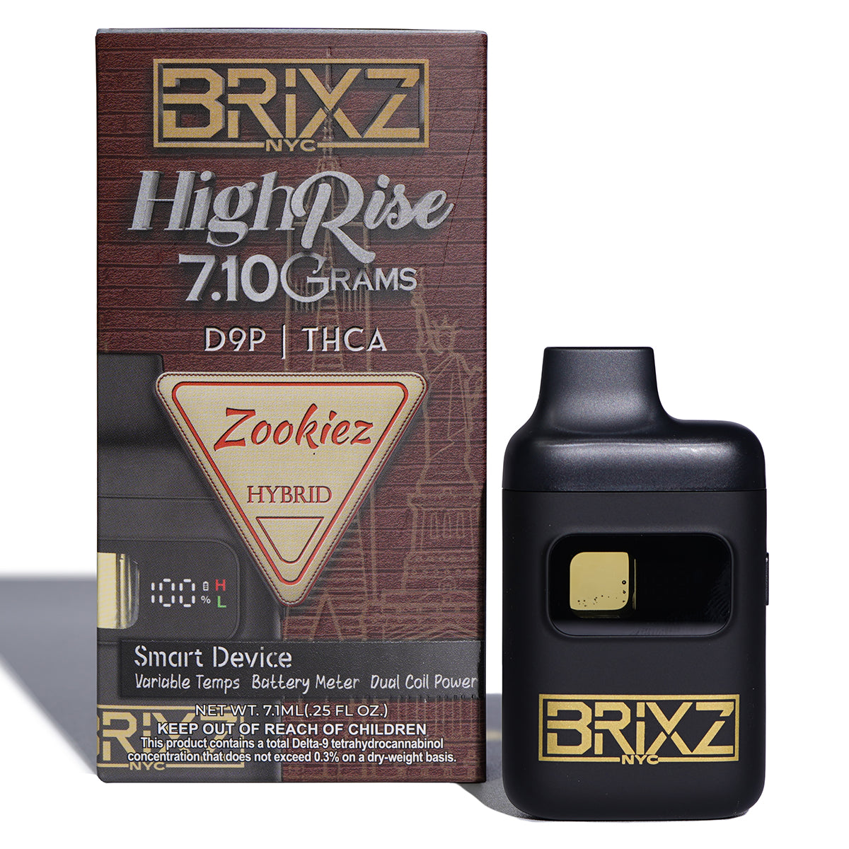 DAZED BRIXZ 7G DISP ZOOKIES 5CT