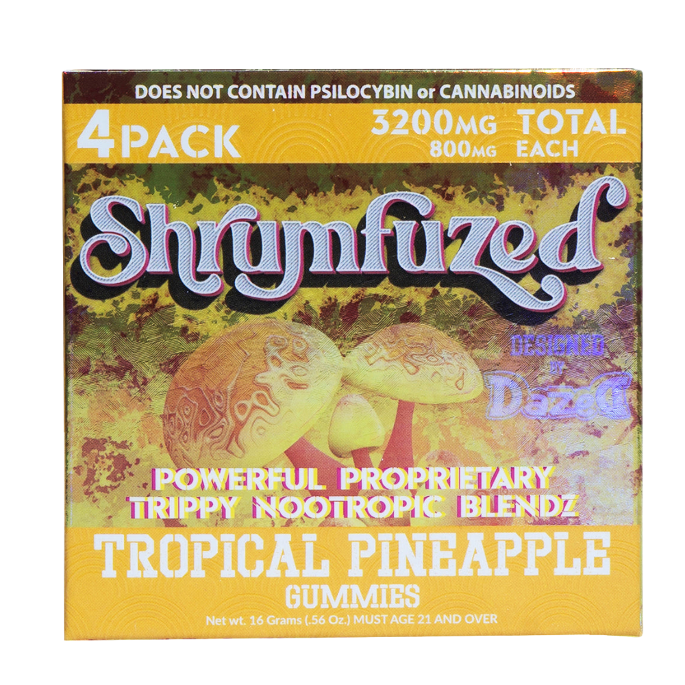 SHRUMFUZED 4PK TR PINEAPPLE 10CT