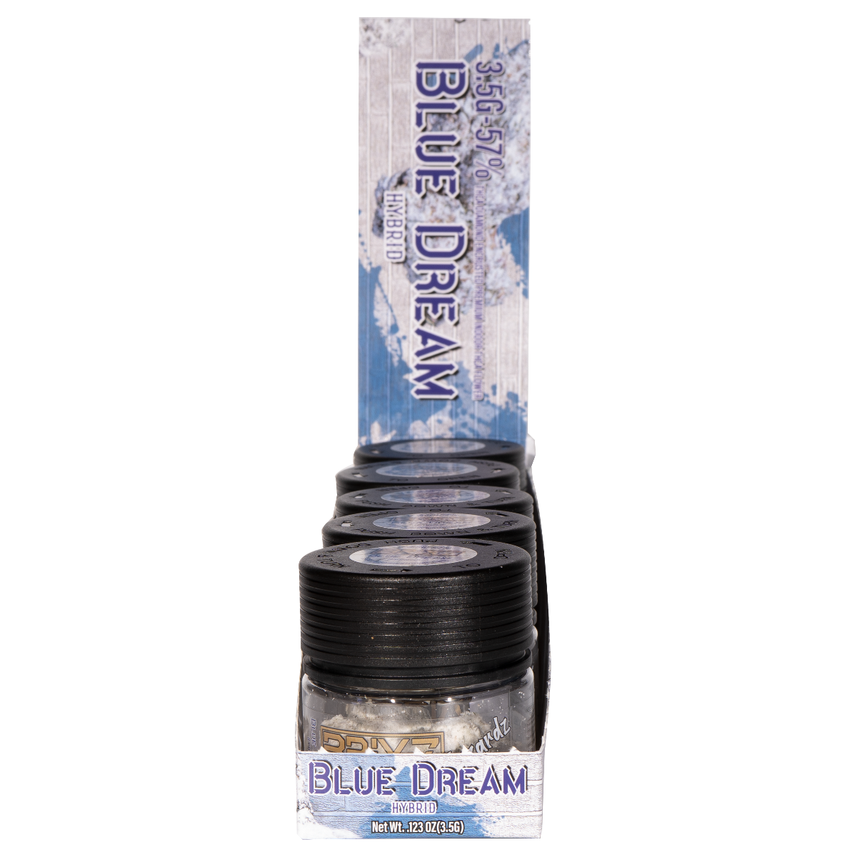 DAZED BRIXZ 3.5G FLOWER BLUE 5CT