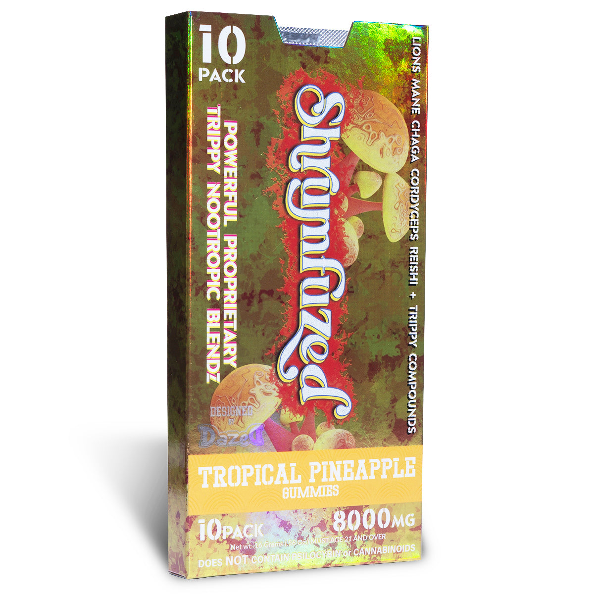 SHRUMFUZED 10PK TR PINEAPPLE 5CT