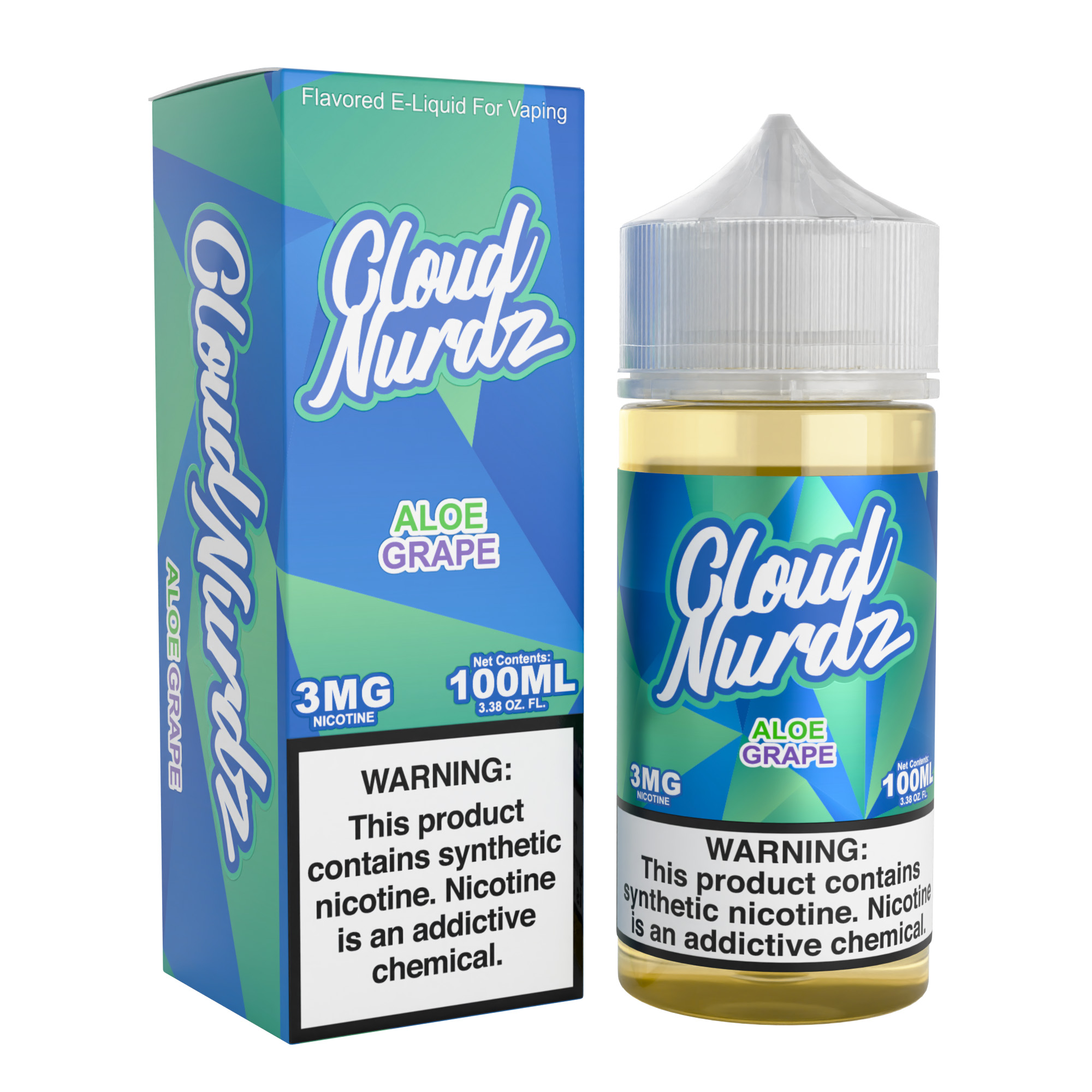 CLOUD NURDZ 100ML ALOE GRAPE 6MG