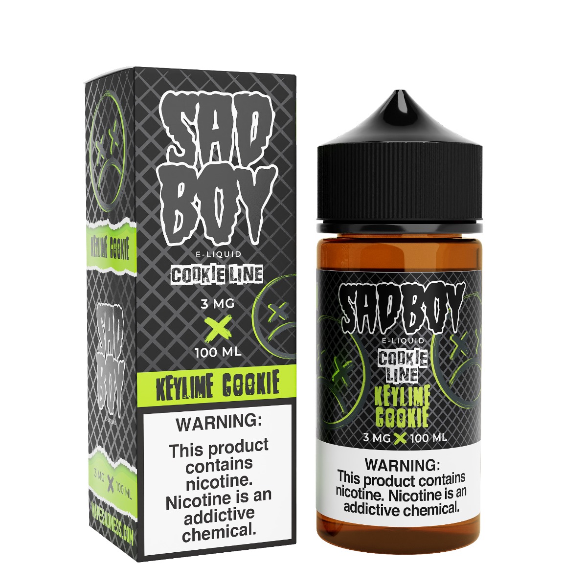 SADBOY 100ML COOKIE LINE KEY LIME COOKIE 6MG