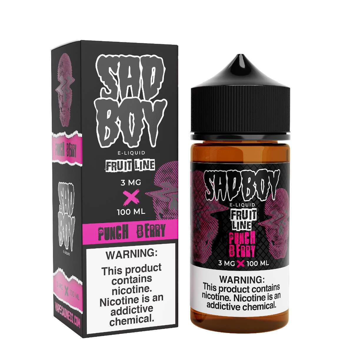 SADBOY 100ML FRUIT LINE PUNCH BERRY 3MG