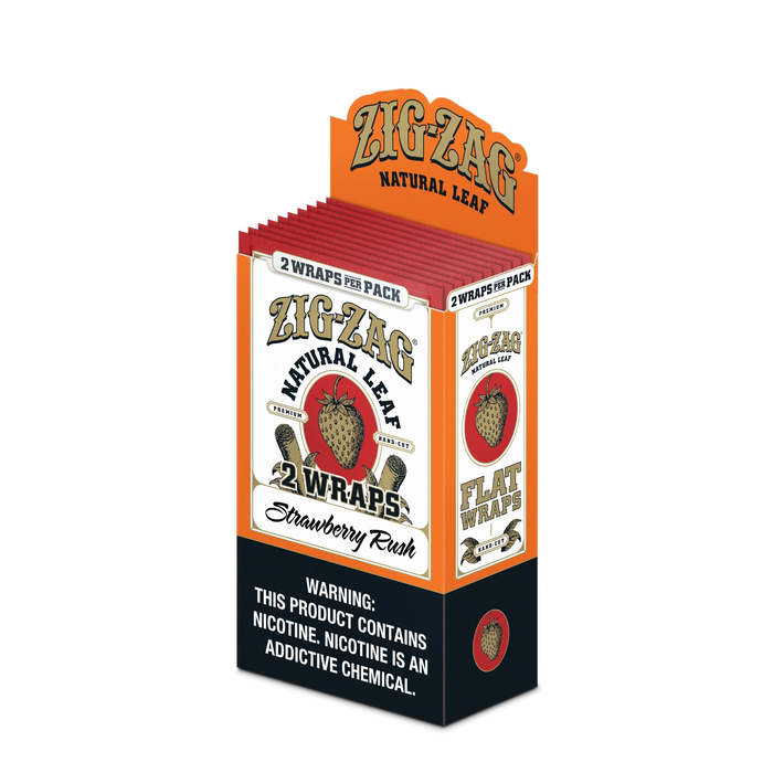 ZIG ZAG WRAPS 2PK STRAW RUSH 10C