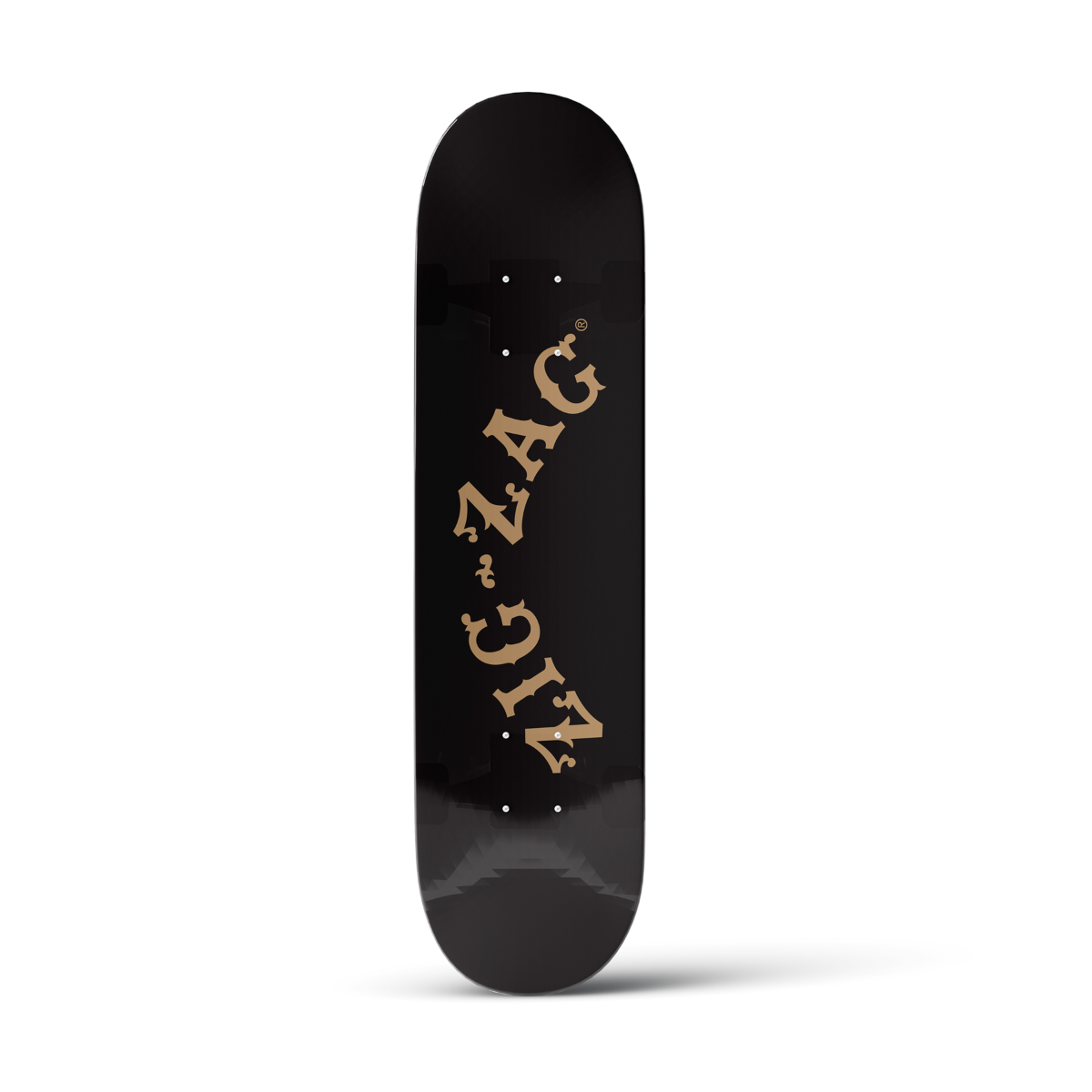 ZIG ZAG SKATEBOARD BLACK
