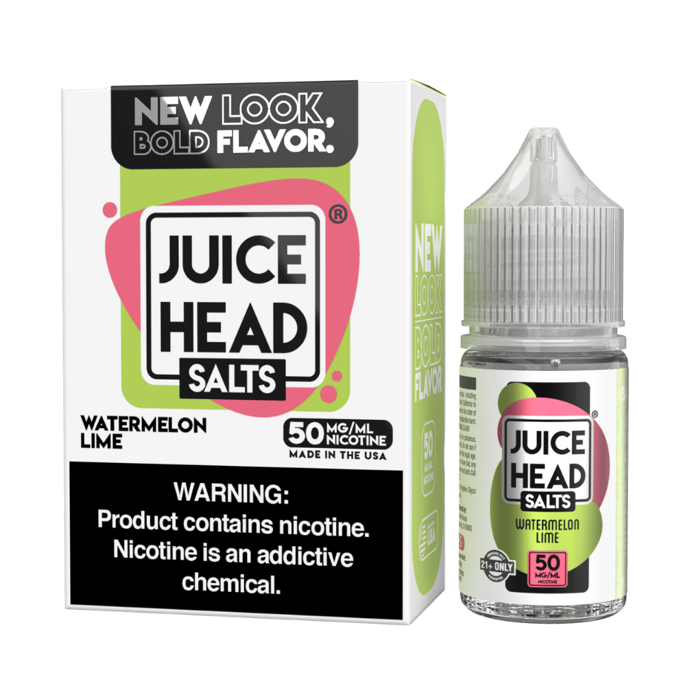 JUICE HEAD 30ML SALTS WATERMELON LIME 50MG