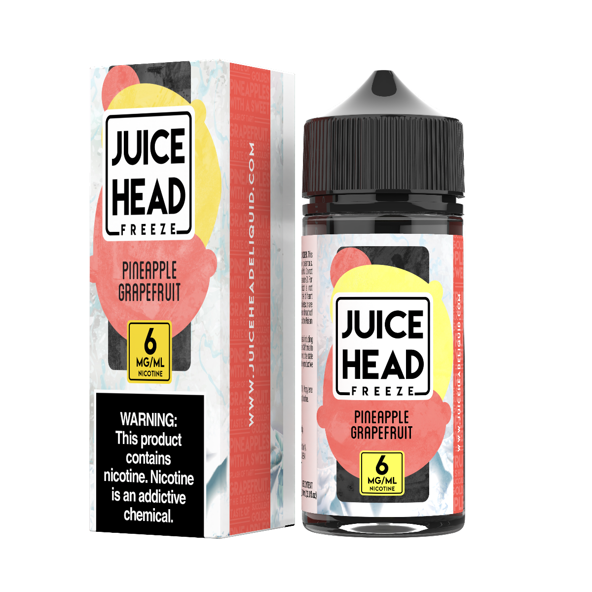 JUICE HEAD 100ML FREEZE PINEAPPLE GRAPEFRUIT 6MG