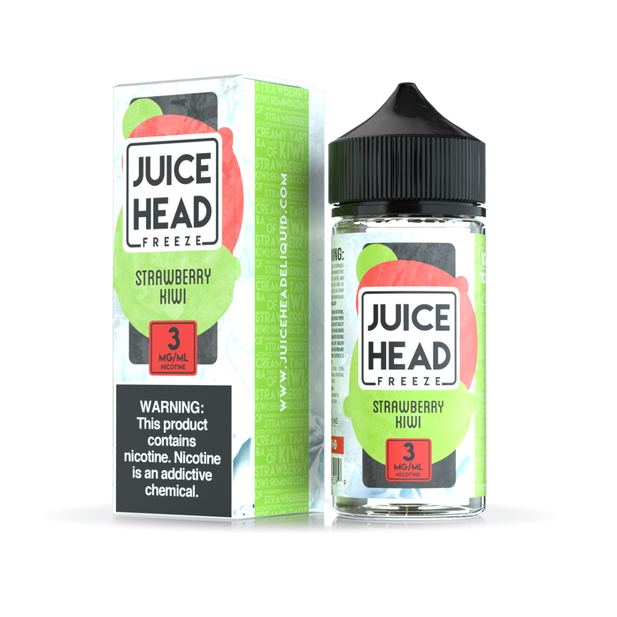 JUICE HEAD 100ML FREEZE STRAWBERRY KIWI 3MG