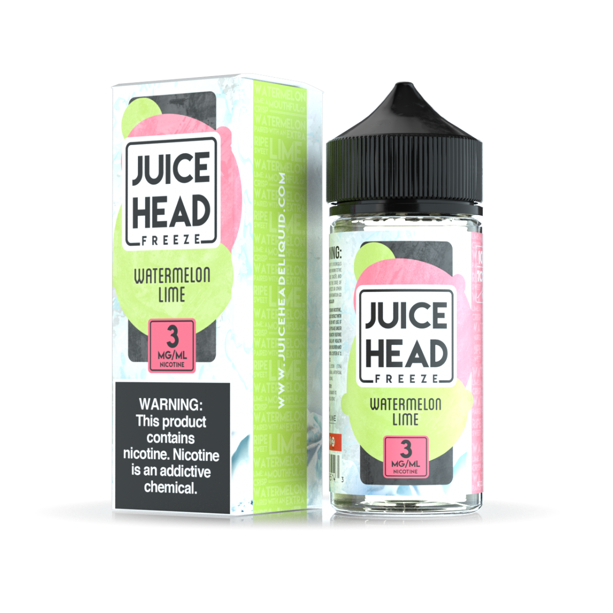 JUICE HEAD 100ML FREEZE WATERMELON LIME 3MG