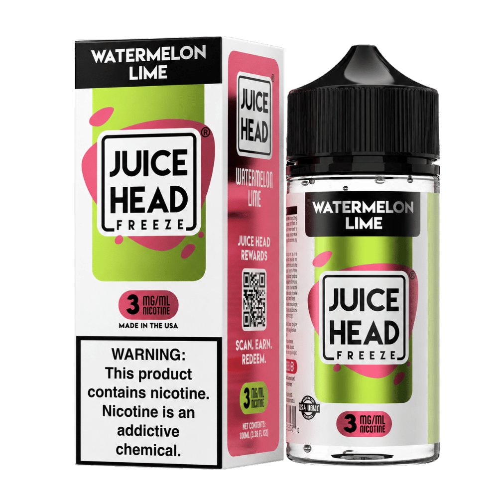 JUICE HEAD 100ML FREEZE WATERMELON LIME 6MG