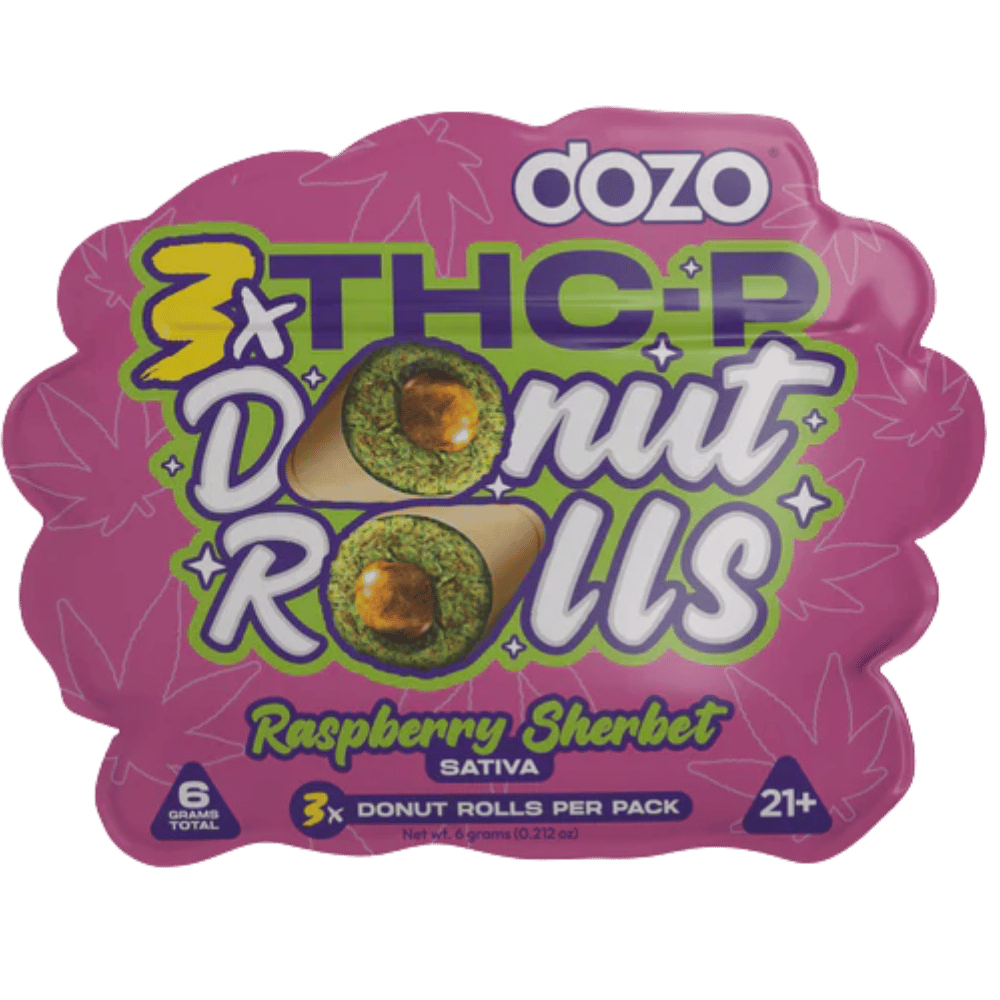DOZO DT ROLLS 3PK RASPBERRY 5CT