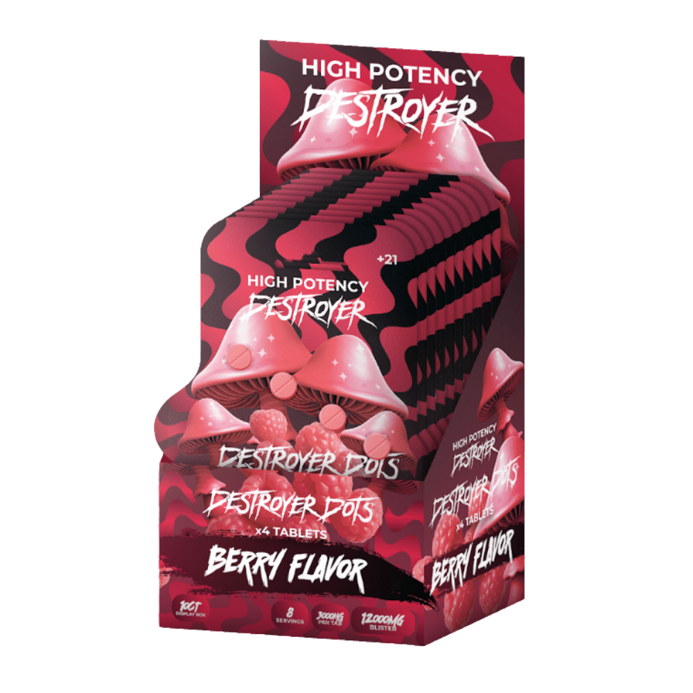 DESTROYER DOTS 3000MG BERRY 10/4