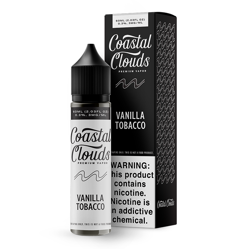 COASTAL CLOUDS 60ML VANILLA TOBACCO 6MG
