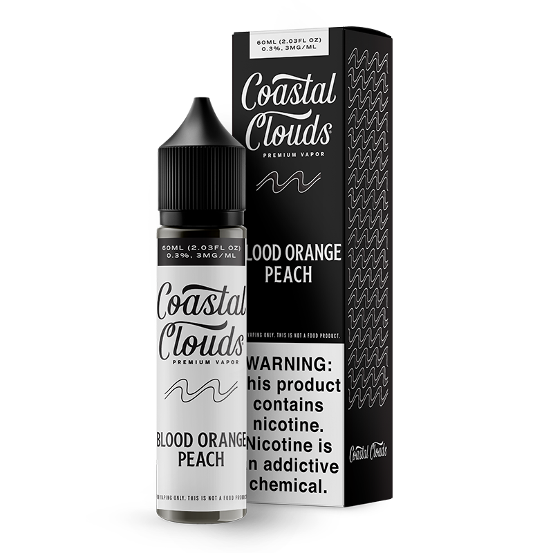 COASTAL CLOUDS 60ML BLOOD ORANGE PEACH 6MG