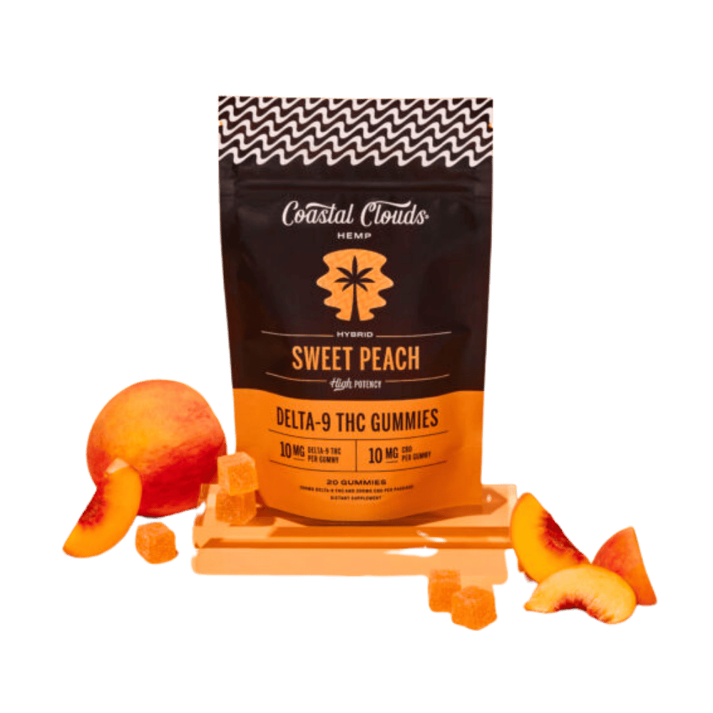 COASTAL GUMMY SWEET PEACH 5CT