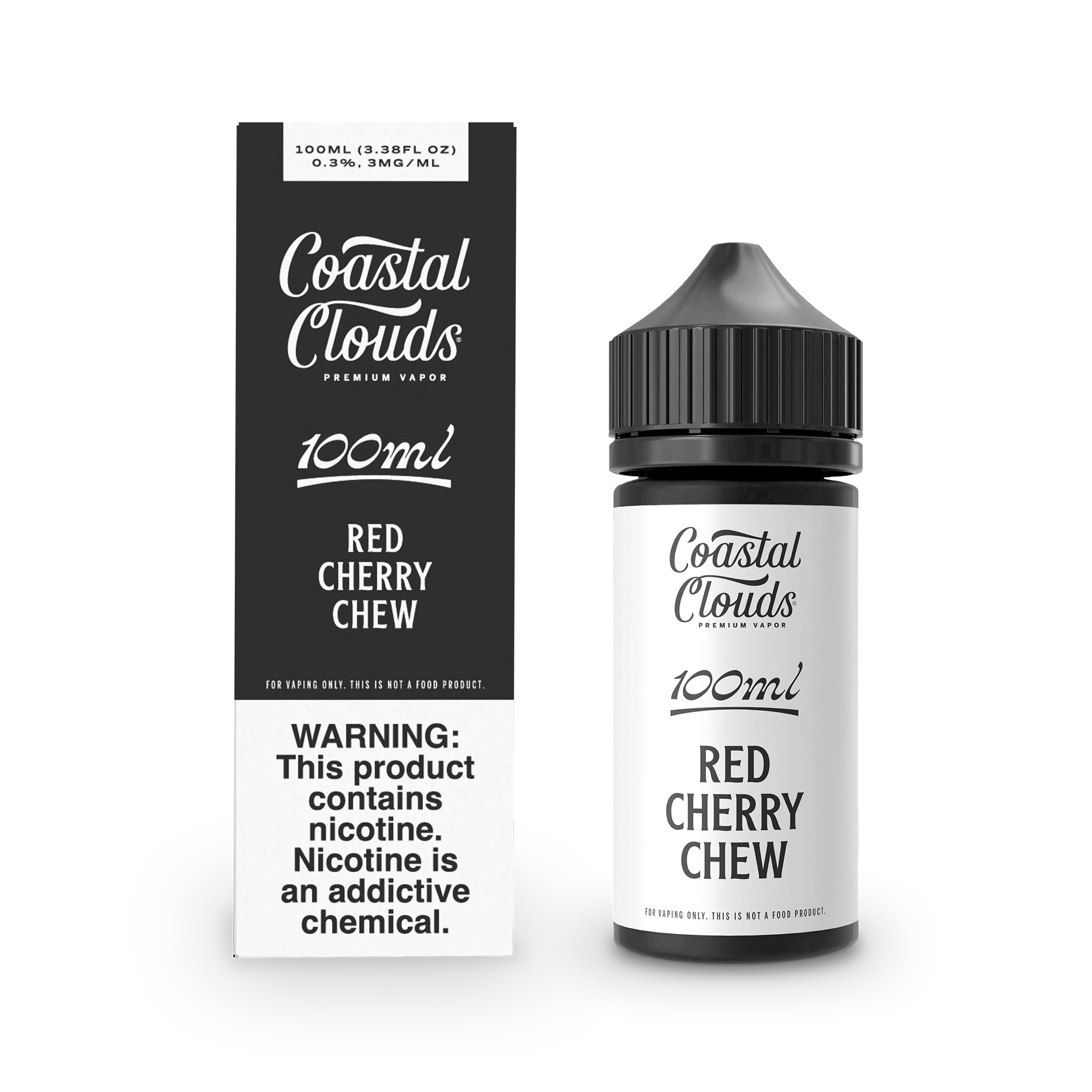 COASTAL CLOUDS 100ML RED CHERRY CHEW 3MG