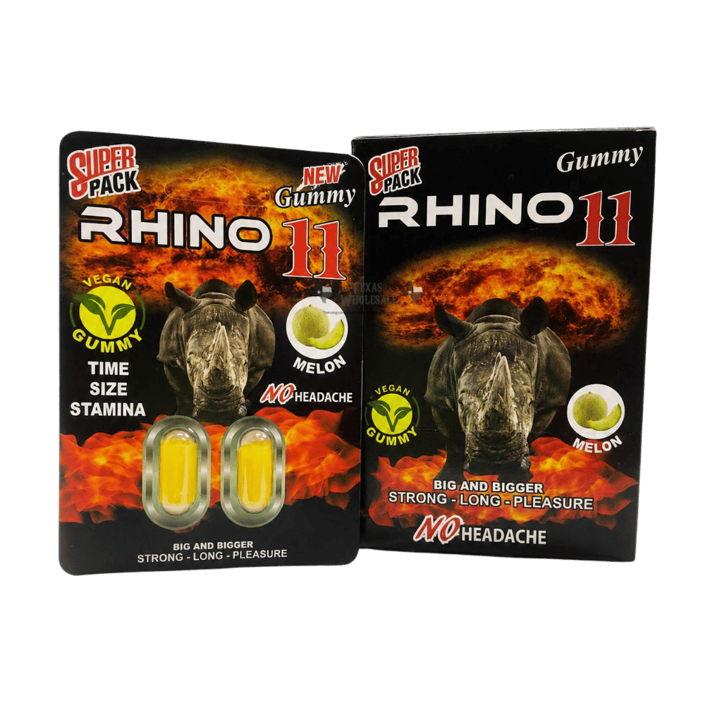 RHINO 11 GUMMY DOUBLE 24CT