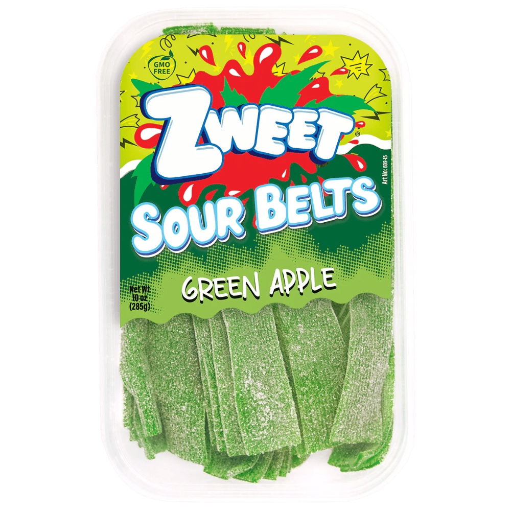 ZWEET BELTS GREEN APPLE 10OZ