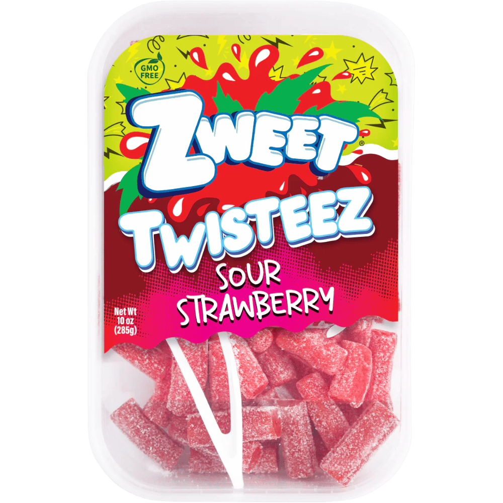 ZWEET TWISTEEZ STRAWBERRY 10OZ