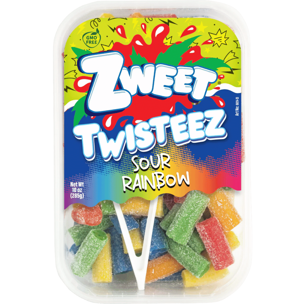 ZWEET TWISTEEZ RAINBOW 10OZ
