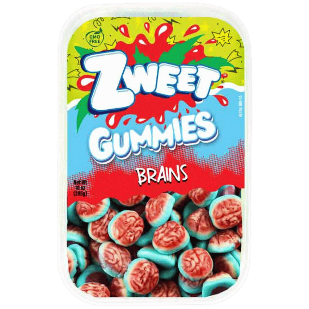 ZWEET GUMMY BRAINS 10OZ