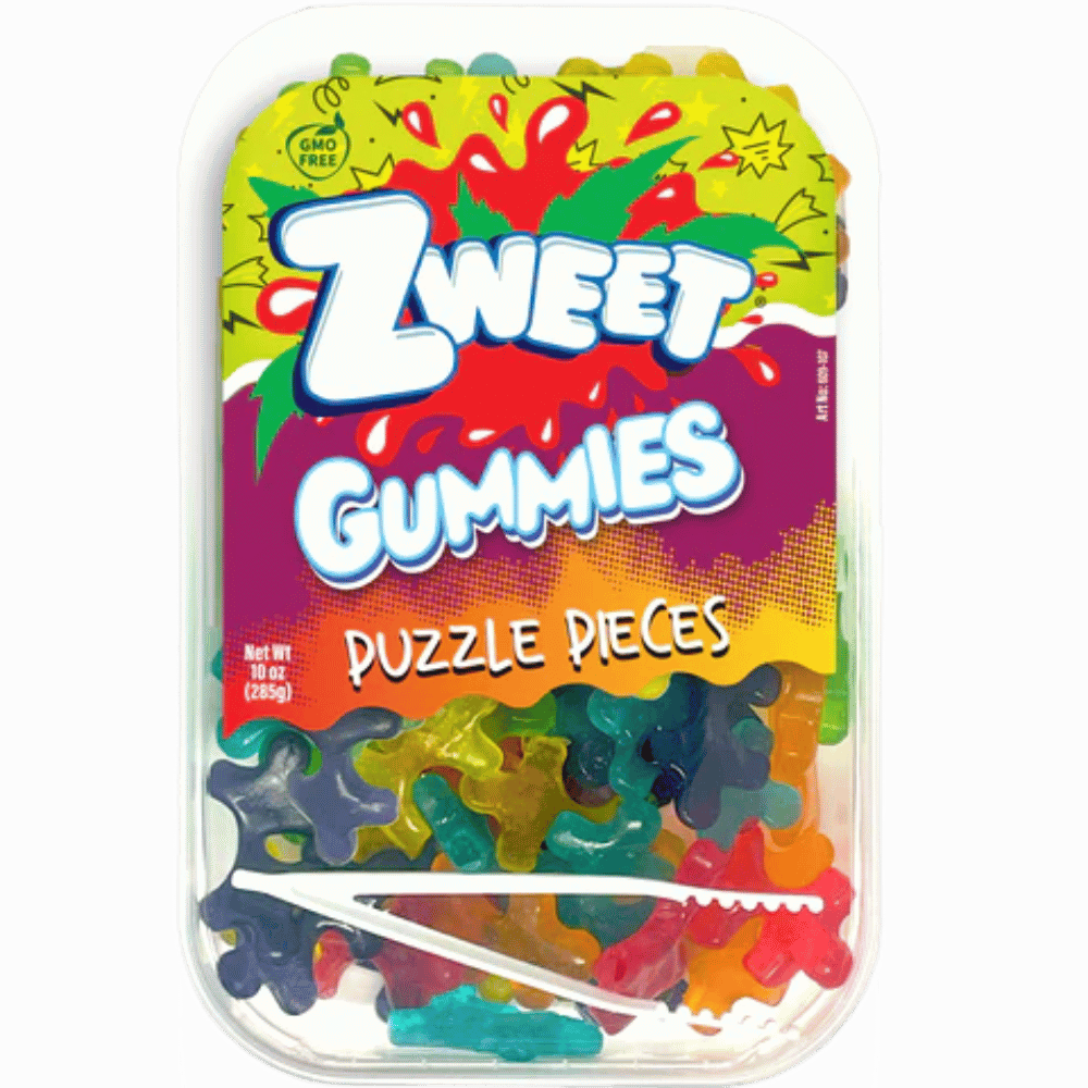 ZWEET GUMMY PUZZLE PIECES 10OZ