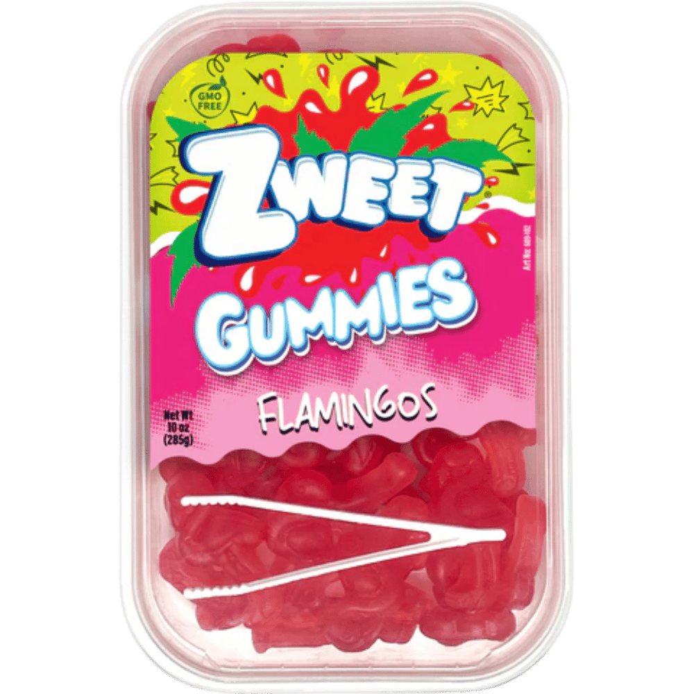 ZWEET GUMMY FLAMINGOS 10OZ