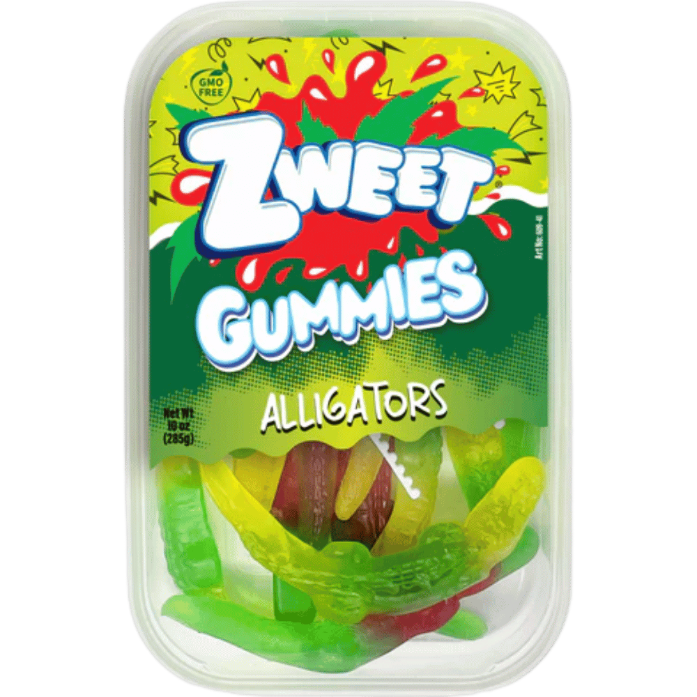 ZWEET GUMMY ALLIGATORS 10OZ