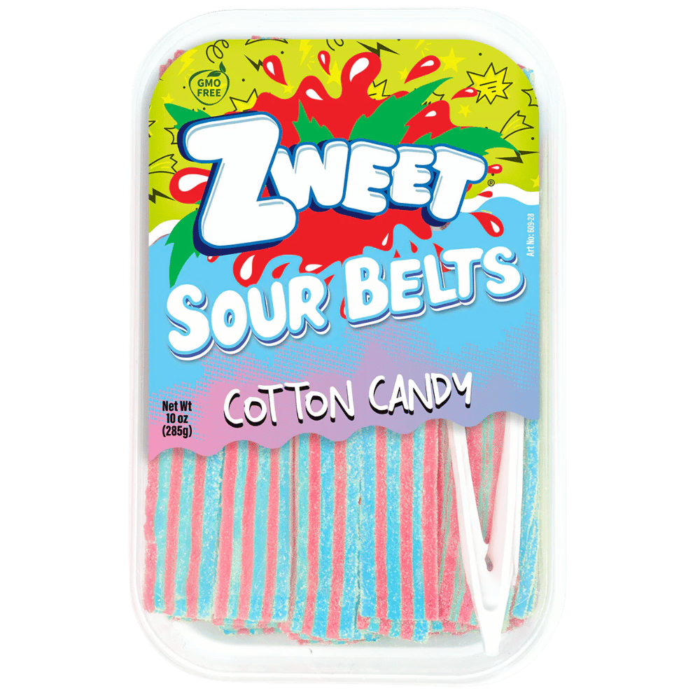 ZWEET BELTS COTTON CANDY 10OZ