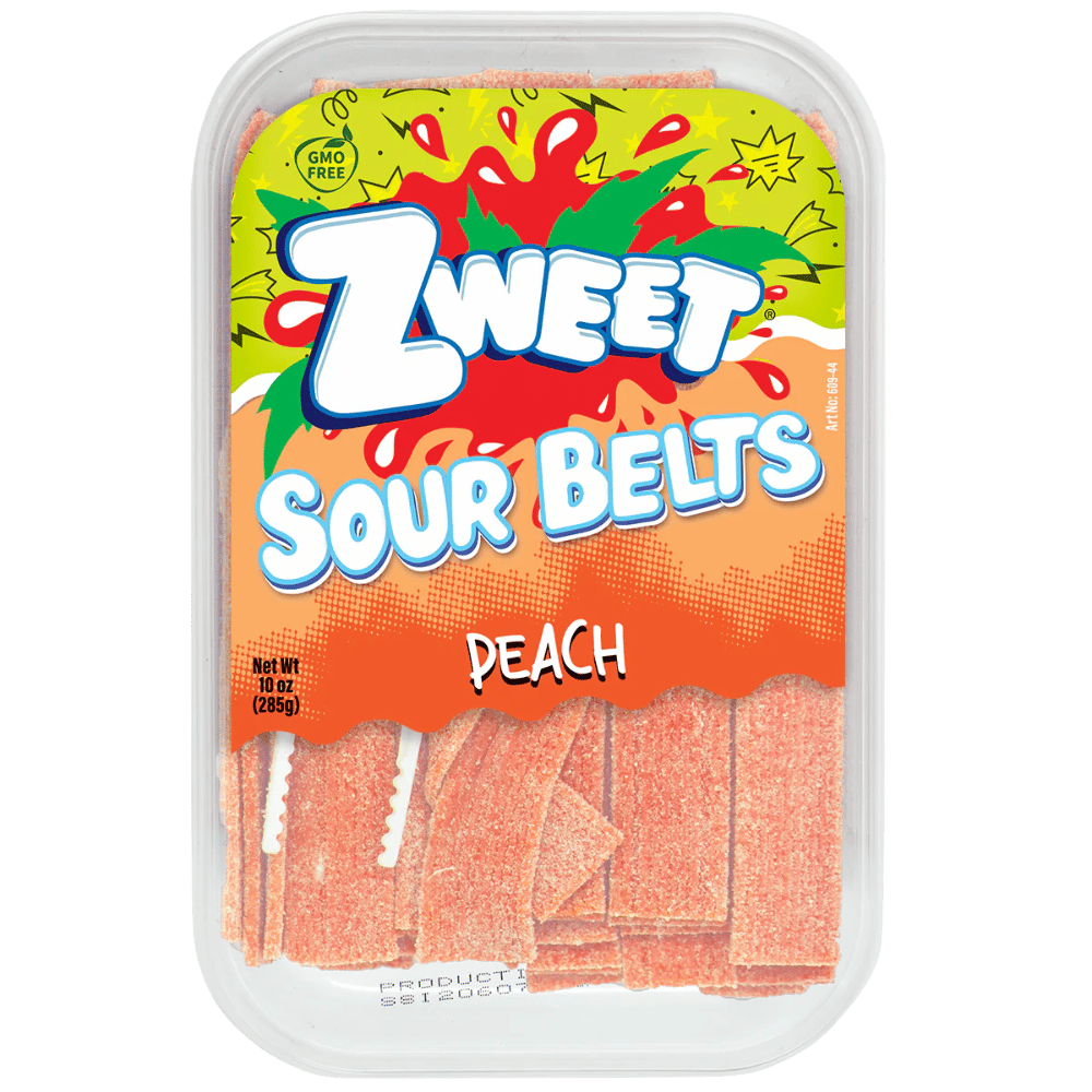 ZWEET BELTS PEACH 10OZ