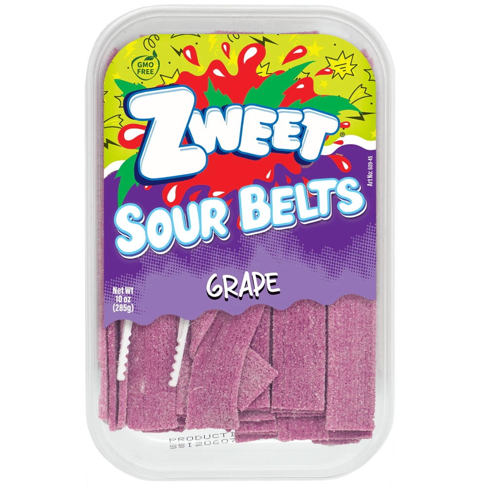 ZWEET BELTS GRAPE 10OZ