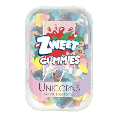 ZWEET GUMMY UNICORNS 10OZ