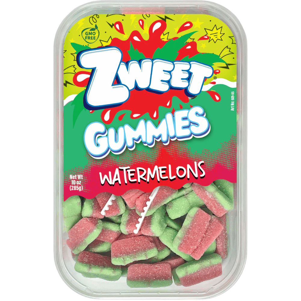 ZWEET GUMMY WATERMELON 10OZ