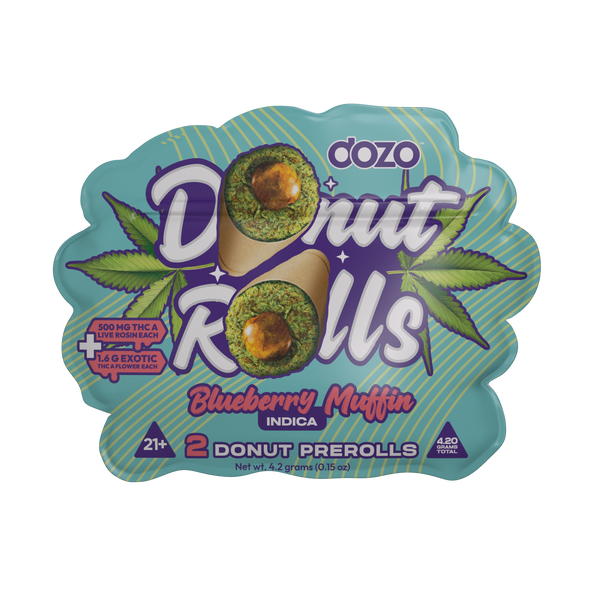 DOZO DT ROLLS 2PK BLUE MUFFIN 5C