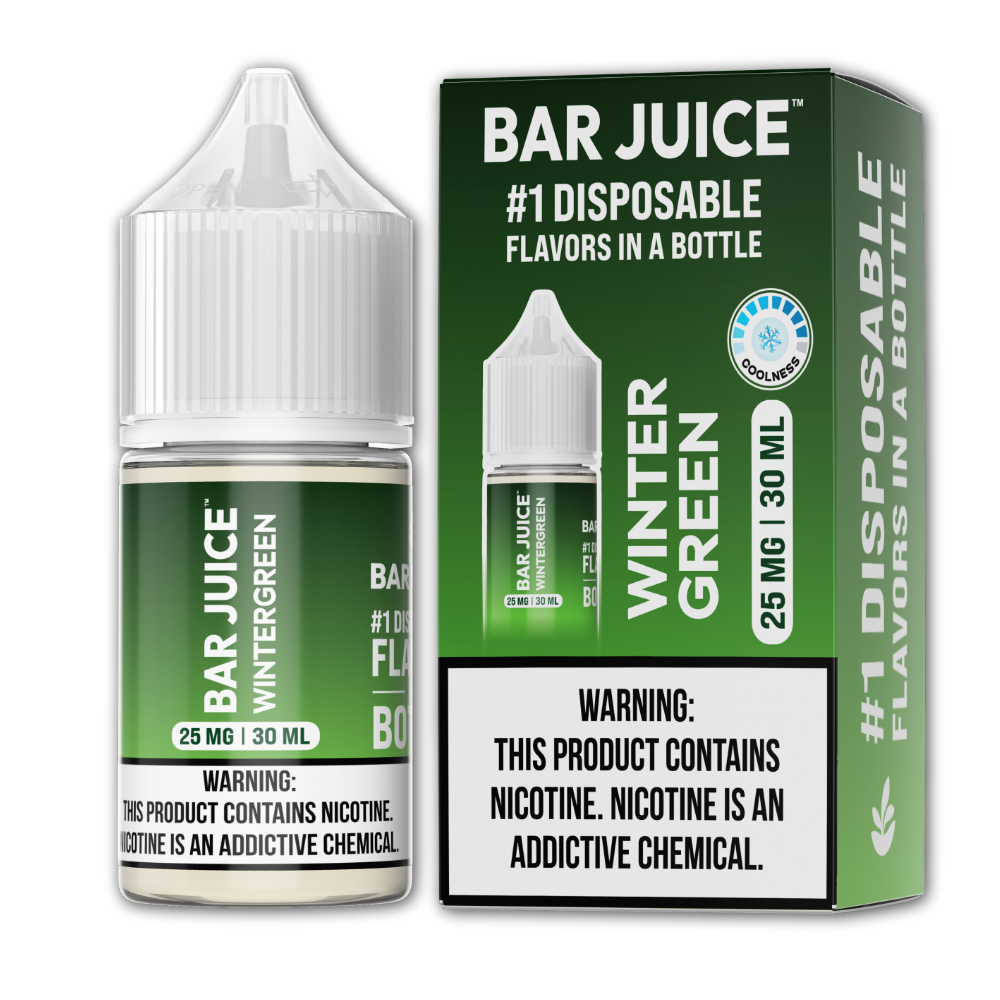BAR JUICE 30ML WINTERGREEN 25MG
