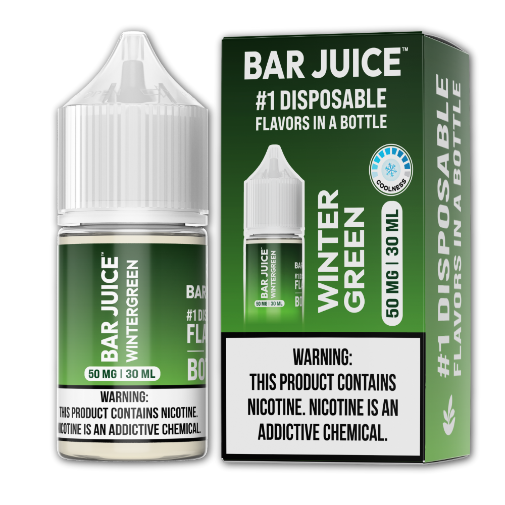 BAR JUICE 30ML WINTERGREEN 50MG