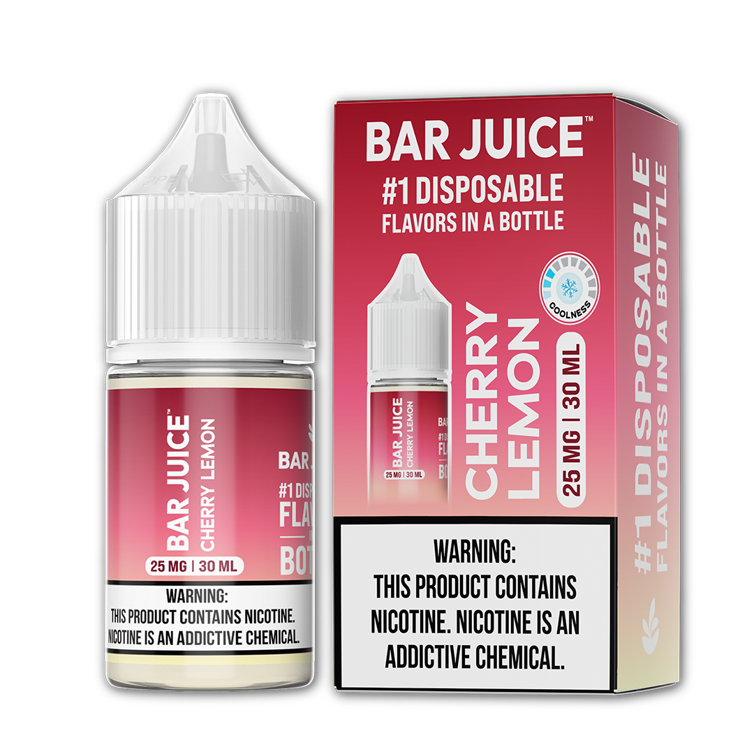 BAR JUICE 30ML CHERRY LEMON 25MG