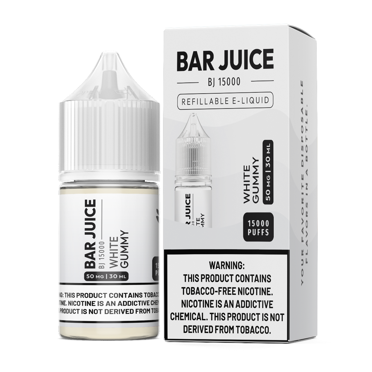 BAR JUICE 30ML WHITE GUMMY 50MG