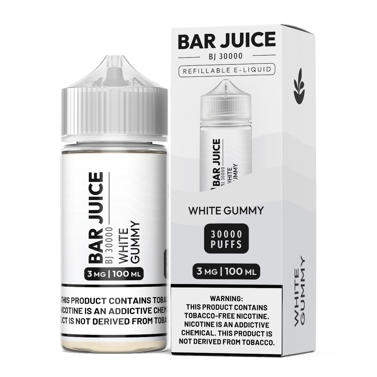 BAR JUICE 100ML WHITE GUMMY 3MG