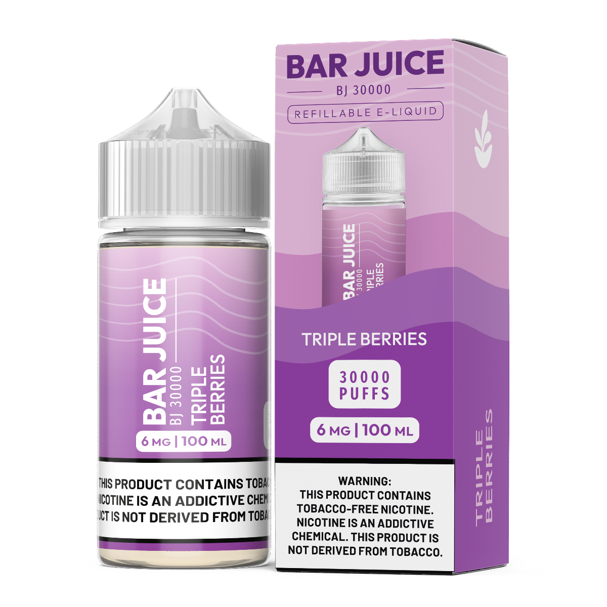 BAR JUICE 100ML TRIPLE BERRIES 6MG