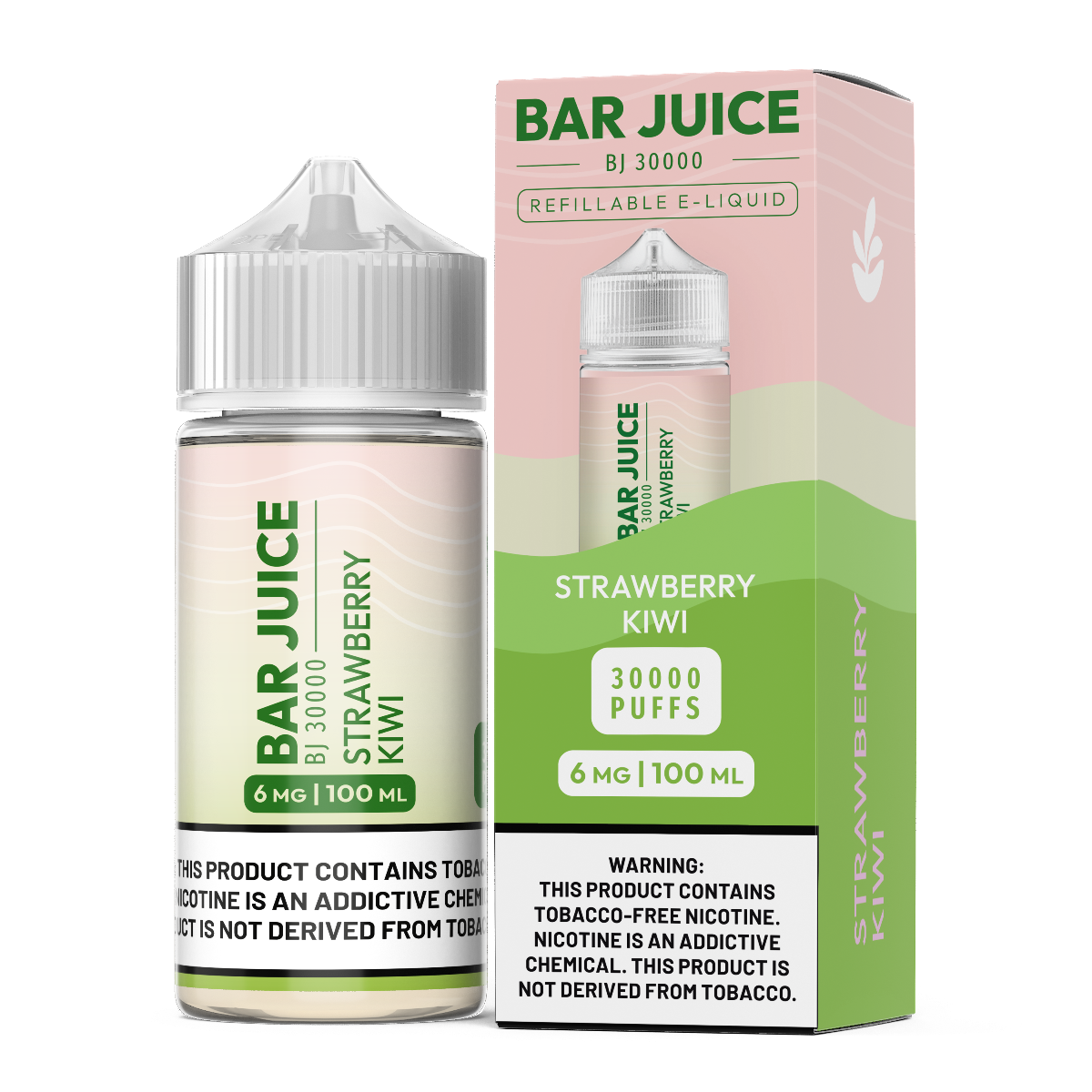 BAR JUICE 100ML STRAWBERRY KIWI 6MG