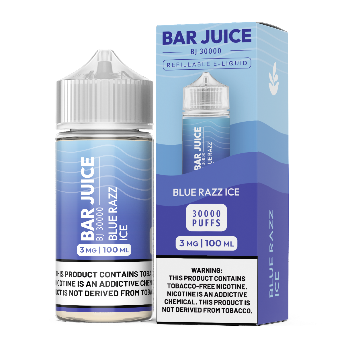 BAR JUICE 100ML BLUE RAZ ICE 3MG