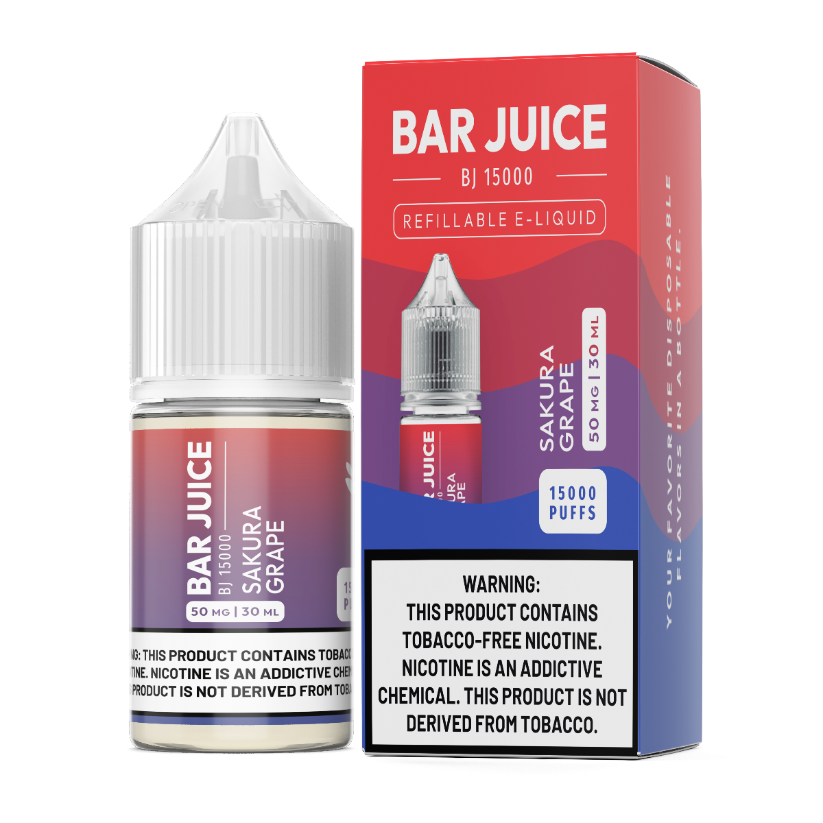 BAR JUICE 30ML SAKURA GRAPE 50MG