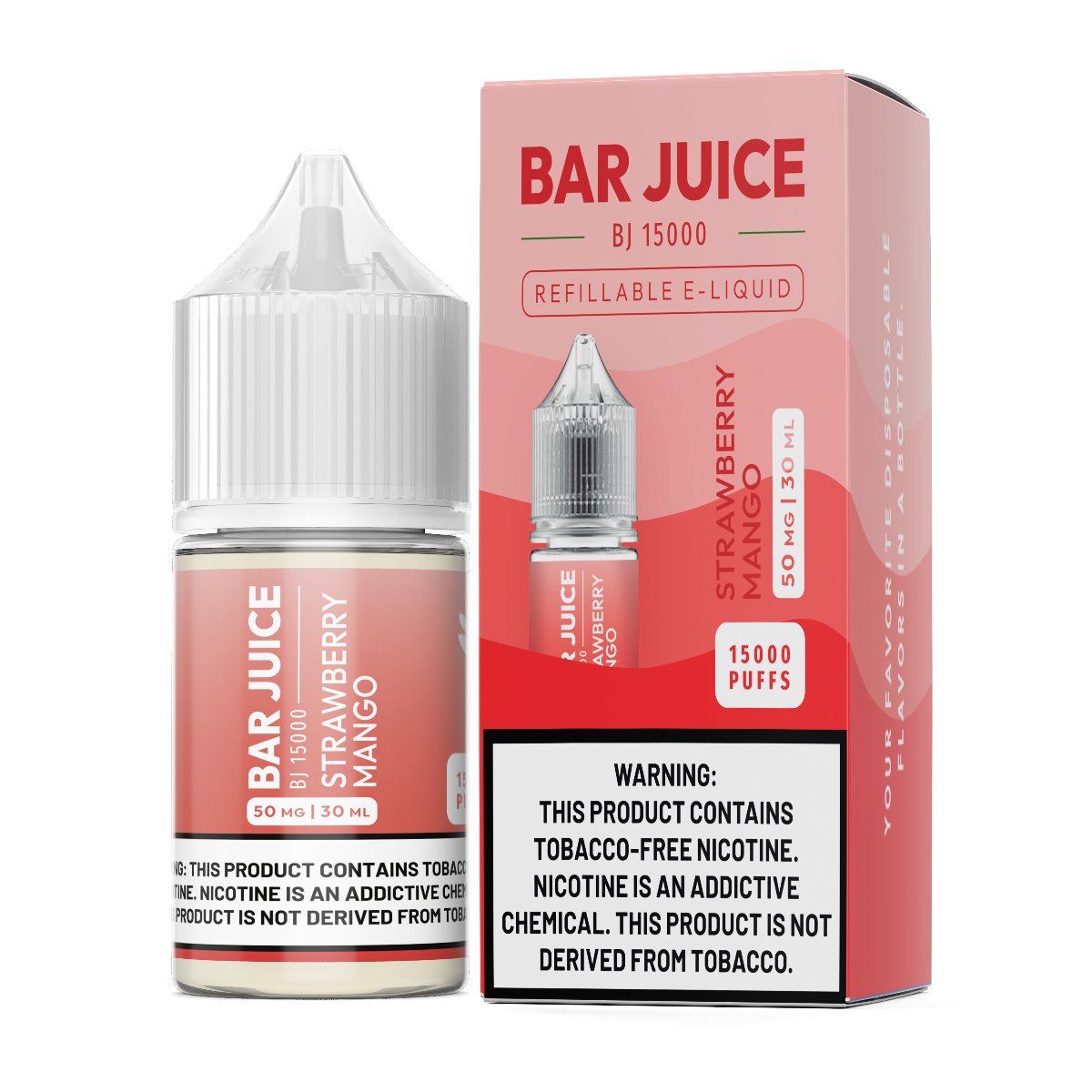 BAR JUICE 30ML STRAWBERRY MANGO 50MG
