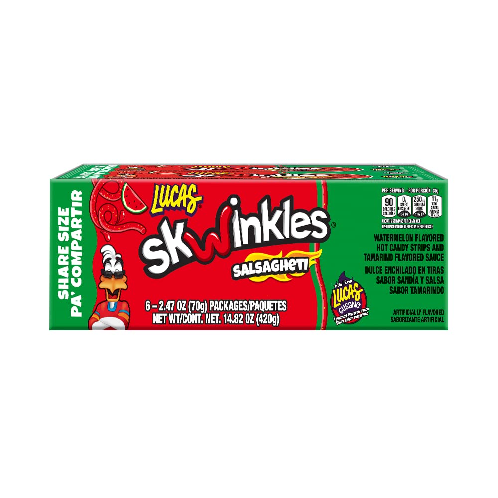 LUCAS PEG SKWINKLES SPICY 2.47OZ