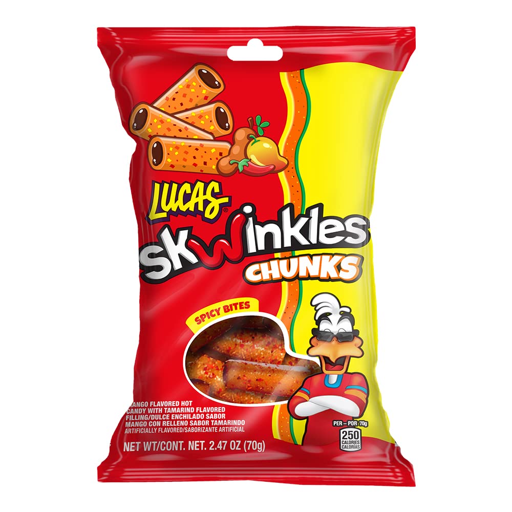 LUCAS SKWINKLES CHUNKS SPICY 6CT