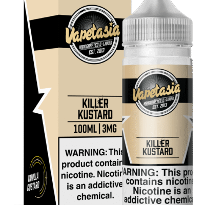 VAPETASIA 100ML KLR KSTRD 3MG