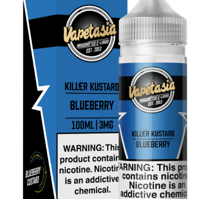 VAPETASIA 100ML KLR KSTRD BB 3MG
